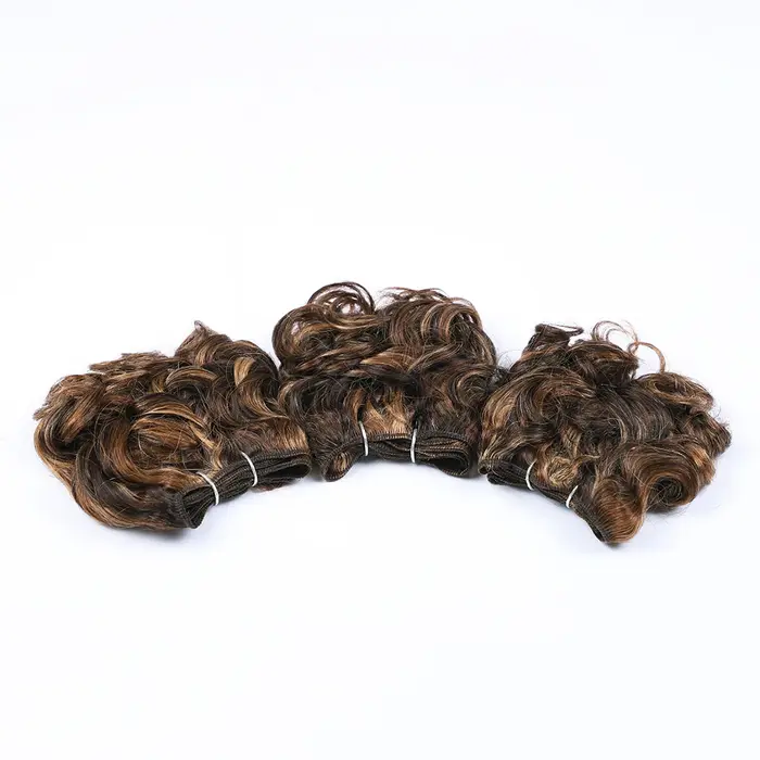 Tissage en lot brésilien Remy naturel bouclé