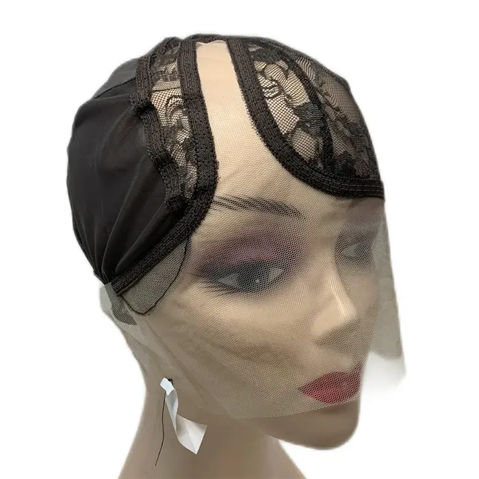 Bonnet filet à cheveux en forme de C pour perruque, casquette en maille