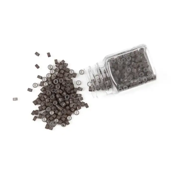 1000 pièces extension de cheveux micro anneau lien perles 5mm