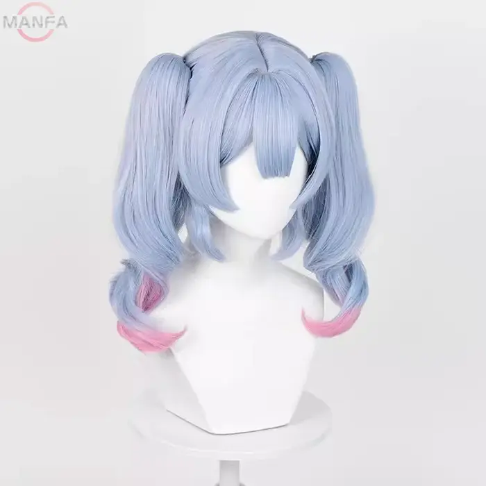 2 styles de perruque de Cosplay Miku Rabbit Hole