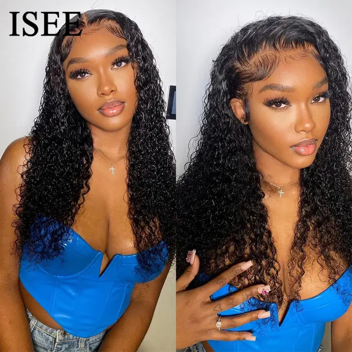 Tissage en lot brésilien naturel crépu bouclé-ISEE HAIR