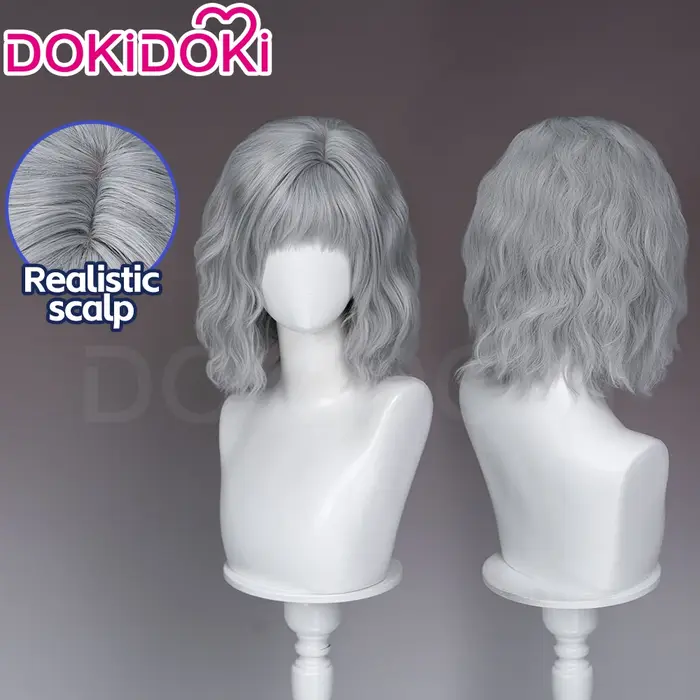 Perruque de cosplay DokiDoki pour femme