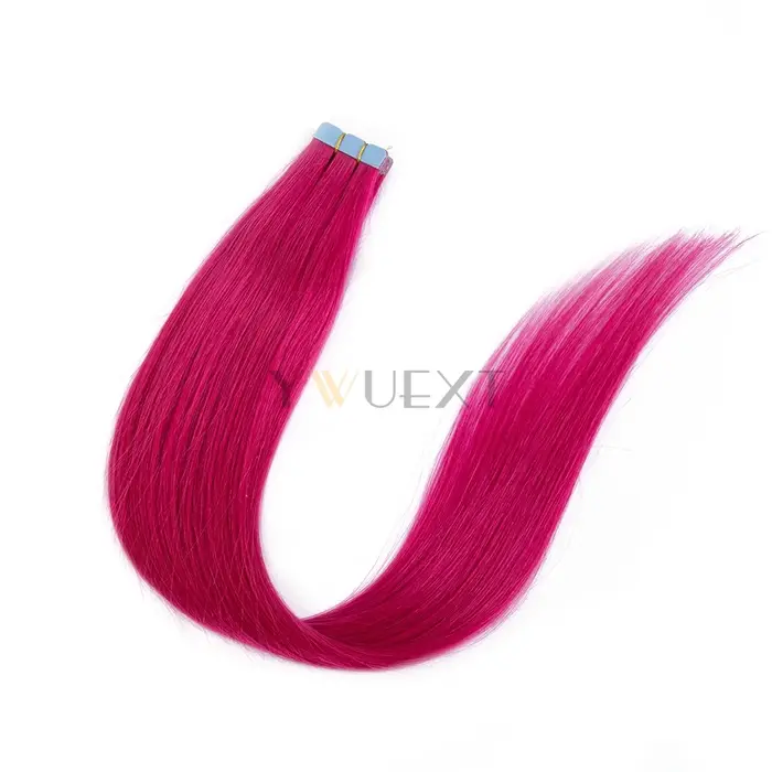 Mini bande de cheveux humains de 12 à 20 pouces