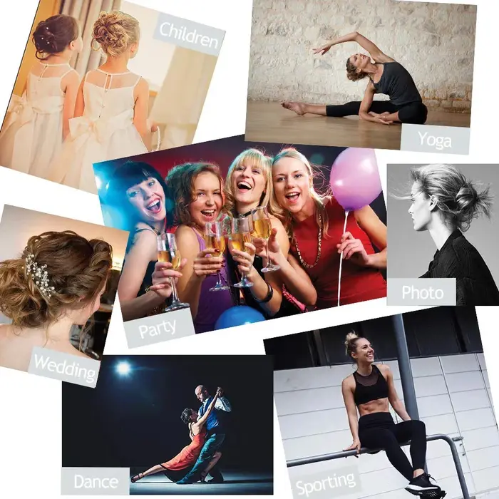Extensions de chignon synthétique pour femmes