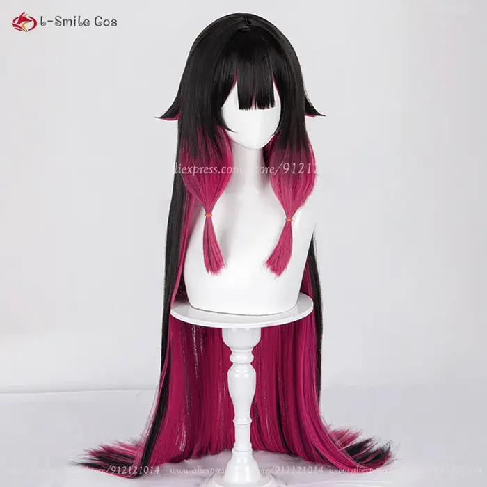 Perruque de Cosplay Columbina de haute qualité
