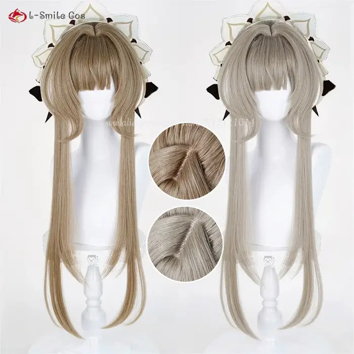 Perruque de Cosplay Marionette Sandrone