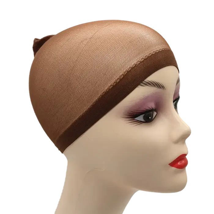 Filet à cheveux pour perruque, lot de 2 pièces, noir et brun, casquette commissionnée pour perruques