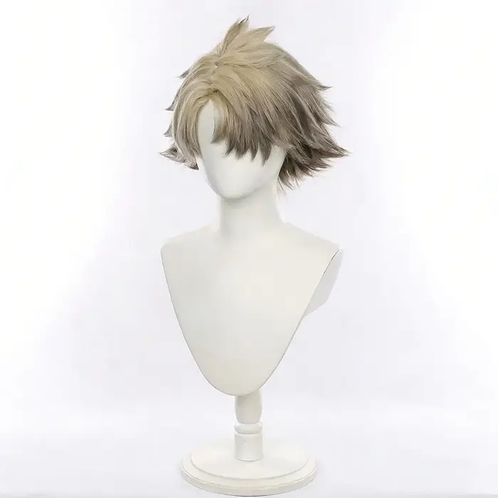 Perruque de Cosplay Anime GACHI AKUTA Rudo pour hommes