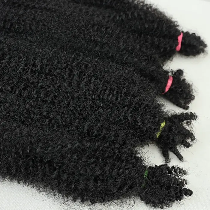 Extensions de cheveux afro crépus Marley pour tresses au crochet