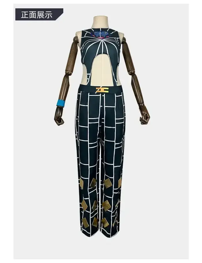 Perruque et veste de cosplay pour femme, Anime, Costume d'Halloween