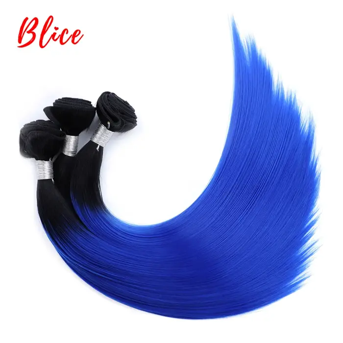 Blice-Bundles d'extensions de cheveux synthétiques pour femmes
