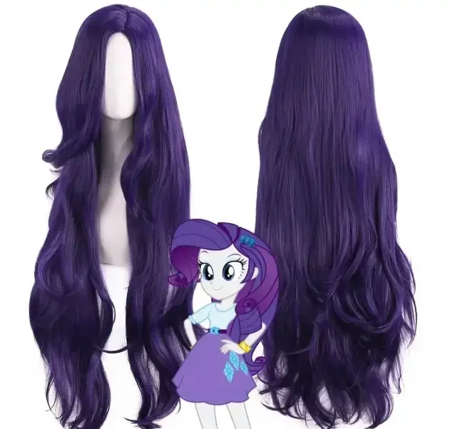 Perruque de Cosplay Rarity de 90 cm de long