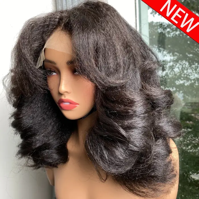 Perruques bouclées sans colle, 16-36 pouces, 100% cheveux humains, perruques frontales 360 HD Lace, 