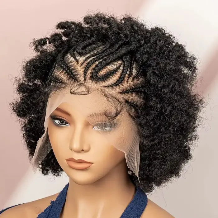 Perruque Afro crépue bouclée