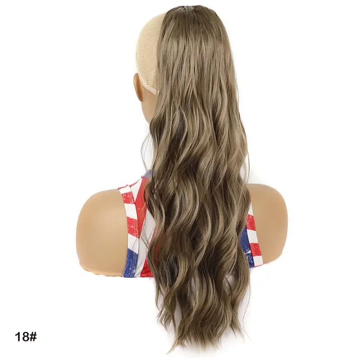 Jeedou – extension de cheveux synthétiques ondulés longs à deux tons