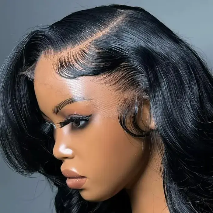 Perruque Lace Closure Wig Body Wave brésilienne naturelle