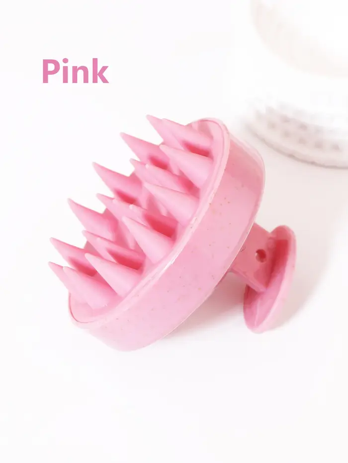 Brosse de lavage pour cheveux, peigne de massage du cuir chevelu en silicone, brosse de massage corp