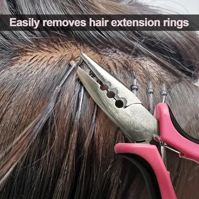 Kit d'extensions de cheveux Micro anneau