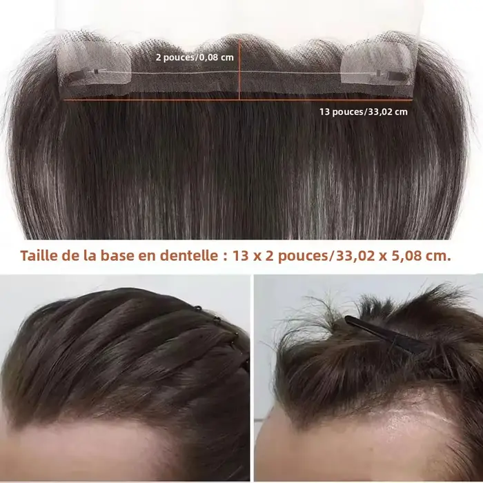 Perruque Lace Frontal Wig naturelle