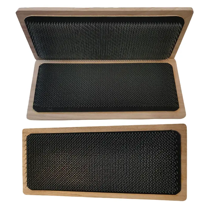 Tapis de dessin en bois pour cheveux