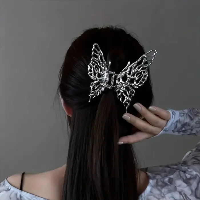Pinces à cheveux papillon