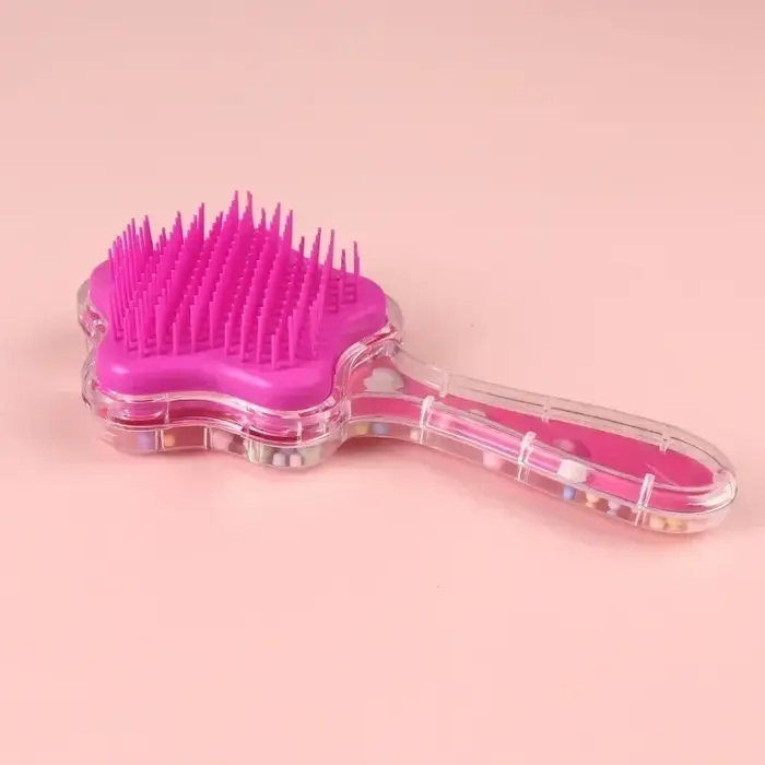 Peignes magiques étoiles, Massage antistatique, brosses à cheveux licorne, enchevêtrement, douche dé