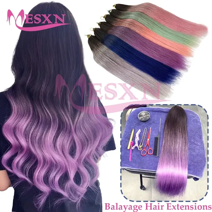 Nouvelles extensions de cheveux en plumes naturel 100% vrais