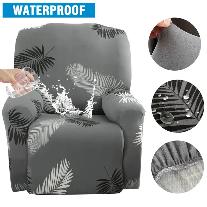 Housses de chaise inclinable extensibles 4 pièces pour chaise inclinable housse inclinable antidérap