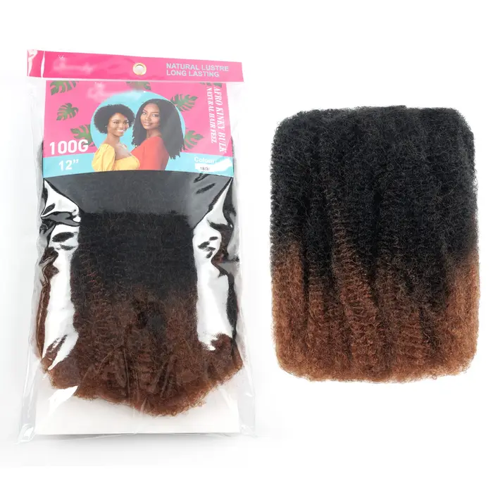 Prix de gros – Lots de cheveux bouclés afro crépus en vrac