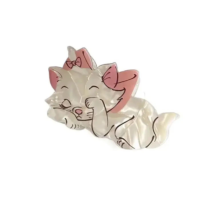 Pince à cheveux animal dessin animé pour femmes et filles