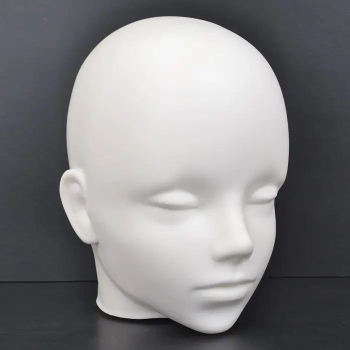 Support de perruque de tête de mannequin avec trépied de perruque réglable