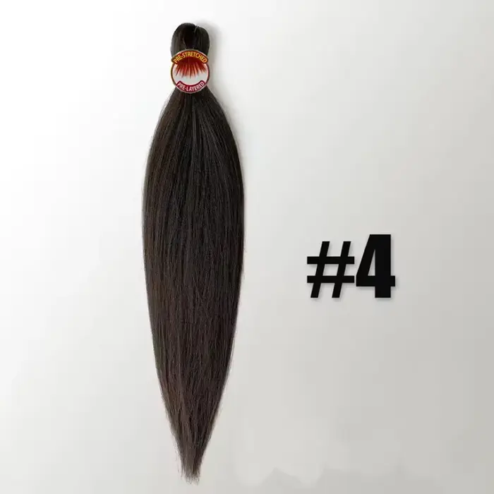 38 pouces tressage synthétique hair-4x tresse Sensationnel pré-étiré kanekalon ignifuge pour tresse