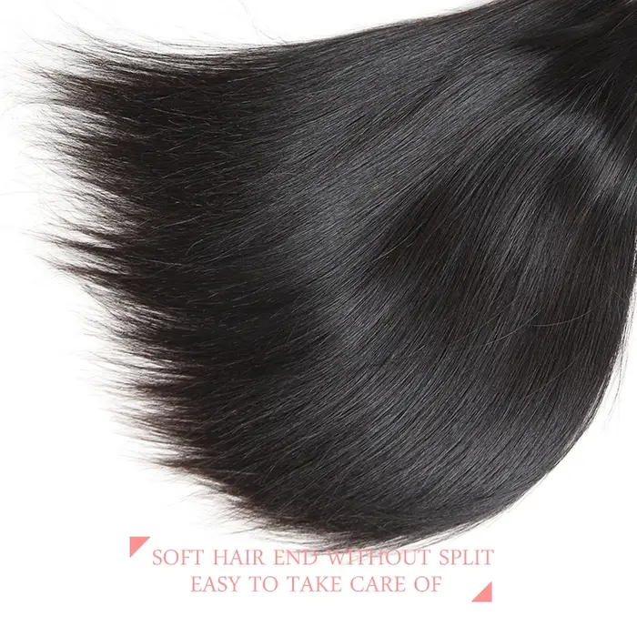 Addbeauty-Extension Capillaire Brésilienne Naturelle Lisse