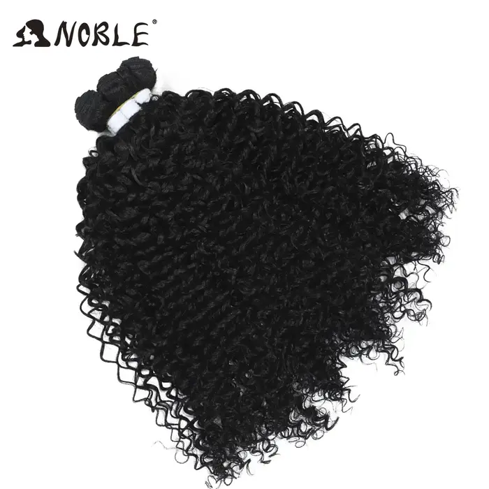 Tissage synthétique en lot Afro crépu bouclé-Noble