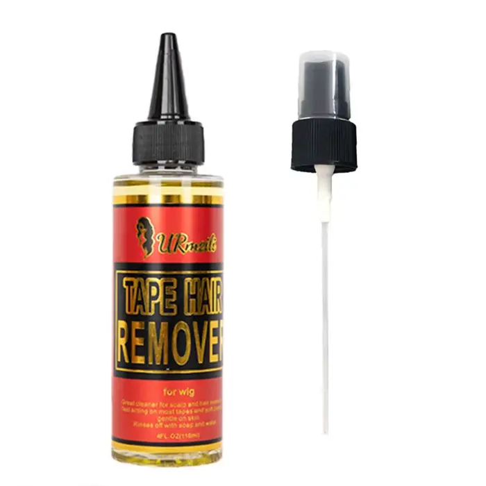 Dissolvant d'extension de bande à action rapide de 118ML, colle adhésive pour perruque, bande d'exte