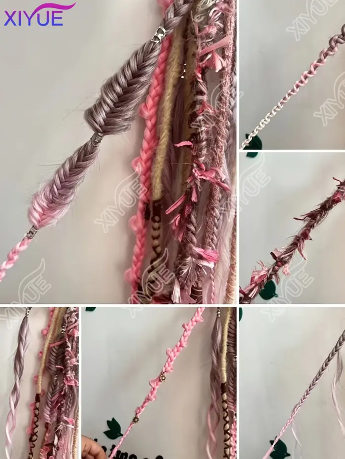 XIYUE Perruques tressées pour femmes