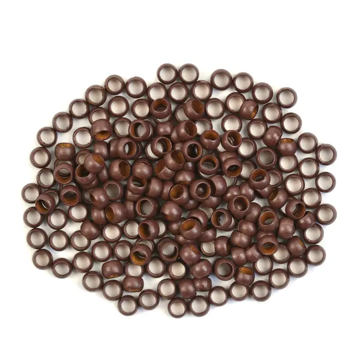 500 pièces Anneaux de cheveux de 3