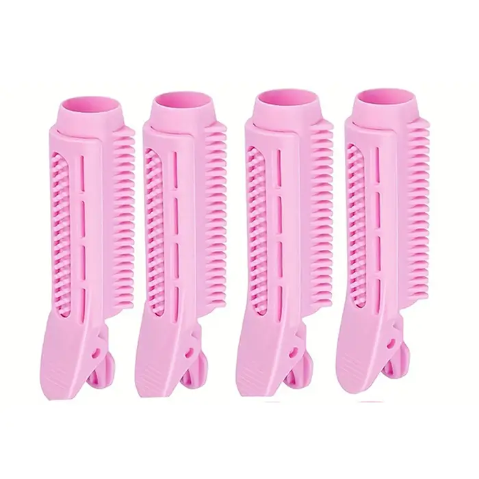 Pinces à racines de cheveux moelleuses et bouclées