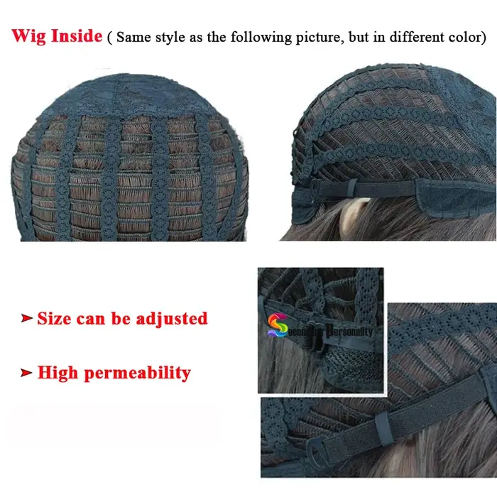 Perruque de Cosplay courte pour hommes
