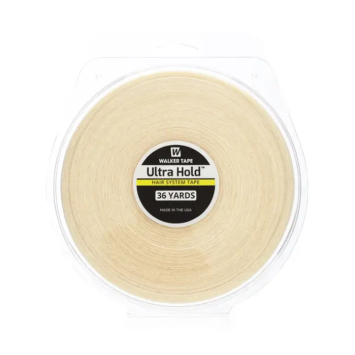Bande adhésive Double face blanche Ultra tenue pour Extension de cheveux/toupet/perruques de dentelle, bande adhésive pour perruque, 3Yards, 12yards, 36yards