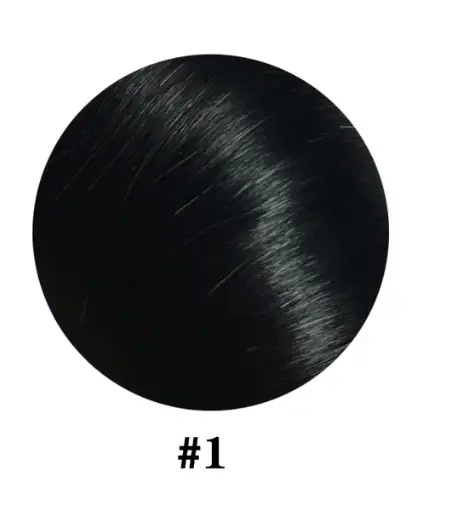 Ligne de poisson 100 Extension de cheveux humains pièce cheveux blond Remy cheveux raides fil de pêc