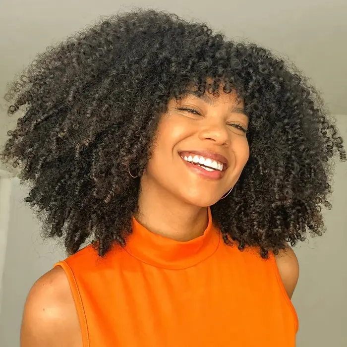 Blonde Afro crépus bouclés Bob perruque cheveux humains fait à la Machine sans colle perruque avec frange brésilienne Ombre Blonde courte Bob perruques cheveux humains