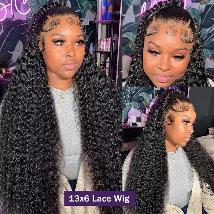 Perruque Lace Front Wig naturelle brut ondulée vietnamienne