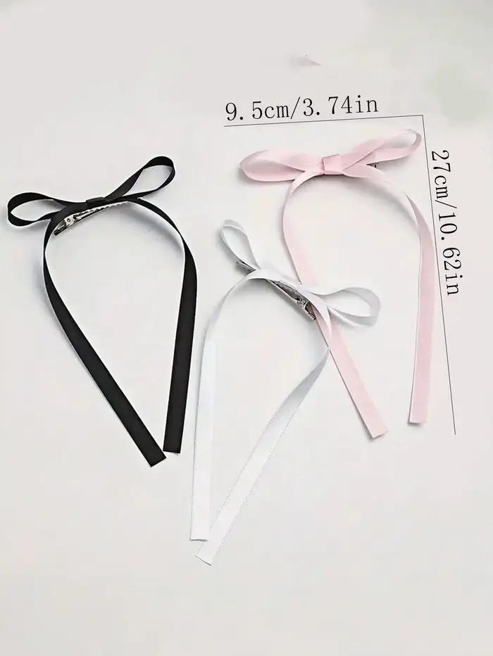 Pinces à cheveux en ruban avec nœud doux pour femmes et filles, 2/12/36 pièces, accessoires de cheve