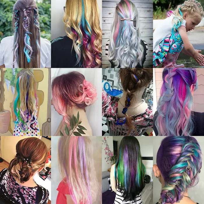 Leeons – Extensions capillaires synthétiques en une pièce pour femmes