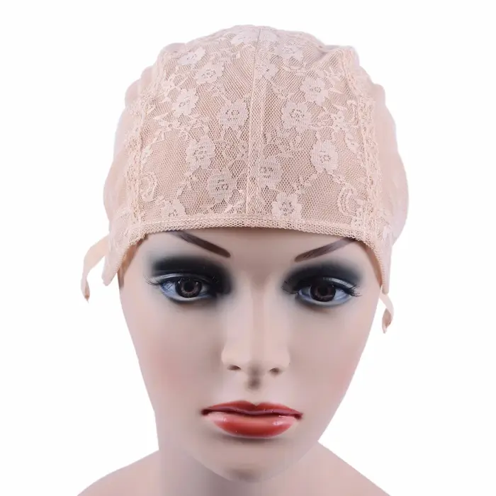 Bonnet de perruque blonde pour perruques exécutives avec sangle réglable à l'arrière