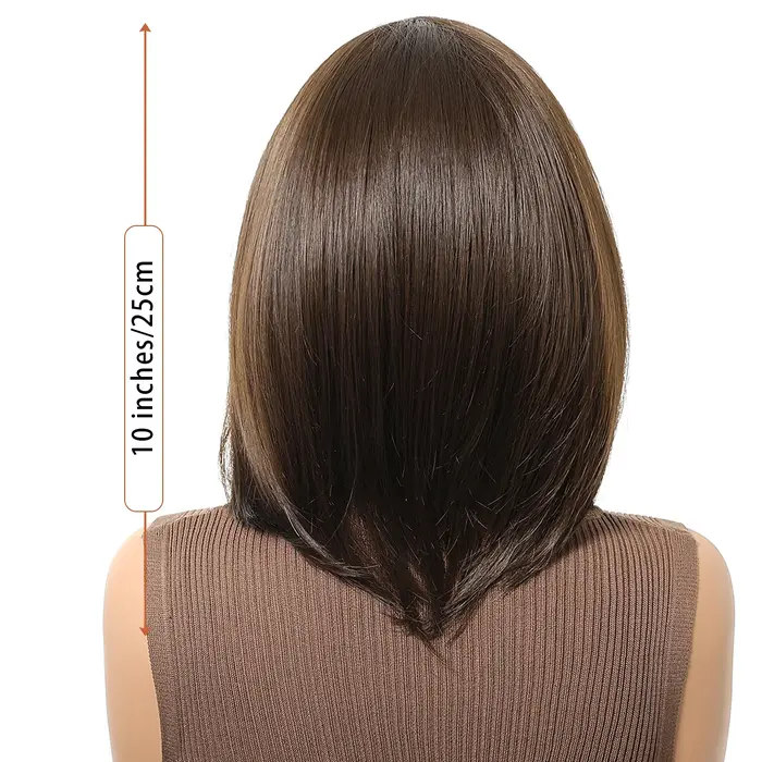 EASIHAIR – perruque Lace Front Wig synthétique courte et lisse