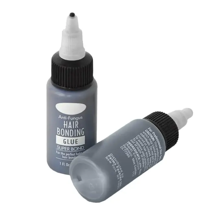 Colle adhésive puissante anti-fongique pour tissage de cheveux noirs 30ml