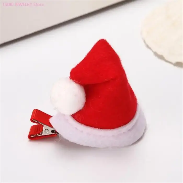 62KE – pince à cheveux pour chapeau noël