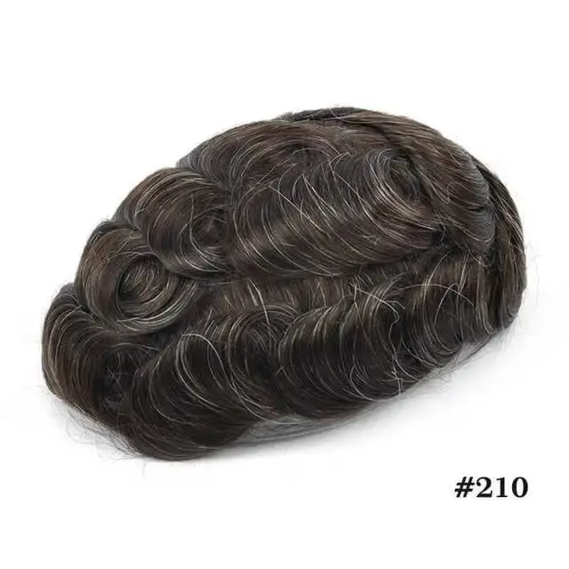 Prothèse capillaire homme bouclée 20 mm